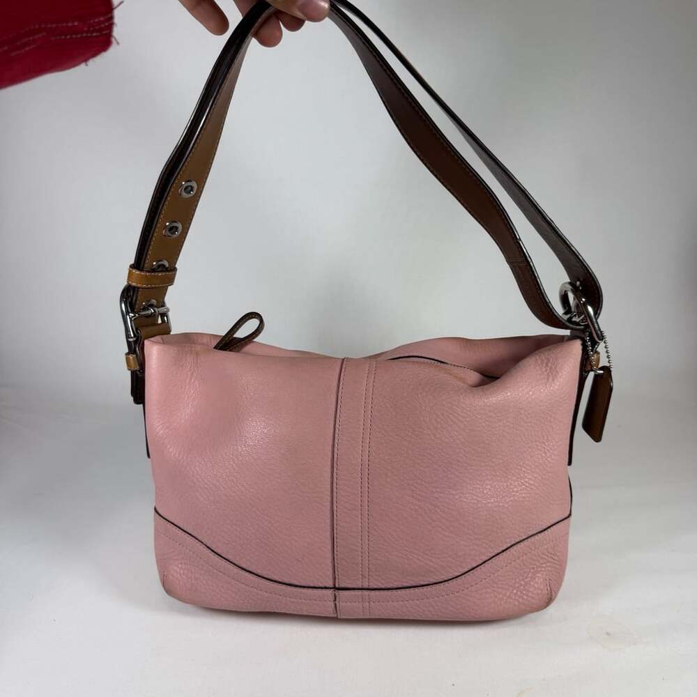 Coach Soho Leather Pink Shoulder Bag